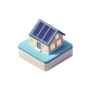 photovoltaic icon for home