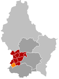 Map Bascharage