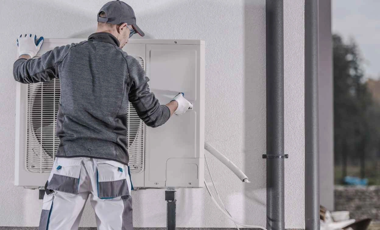 Wärmepumpeninstallation