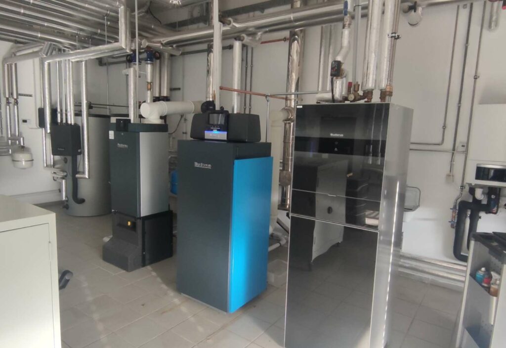 Heat pumps in companies and commercial properties