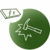 strength of tempered glass icon