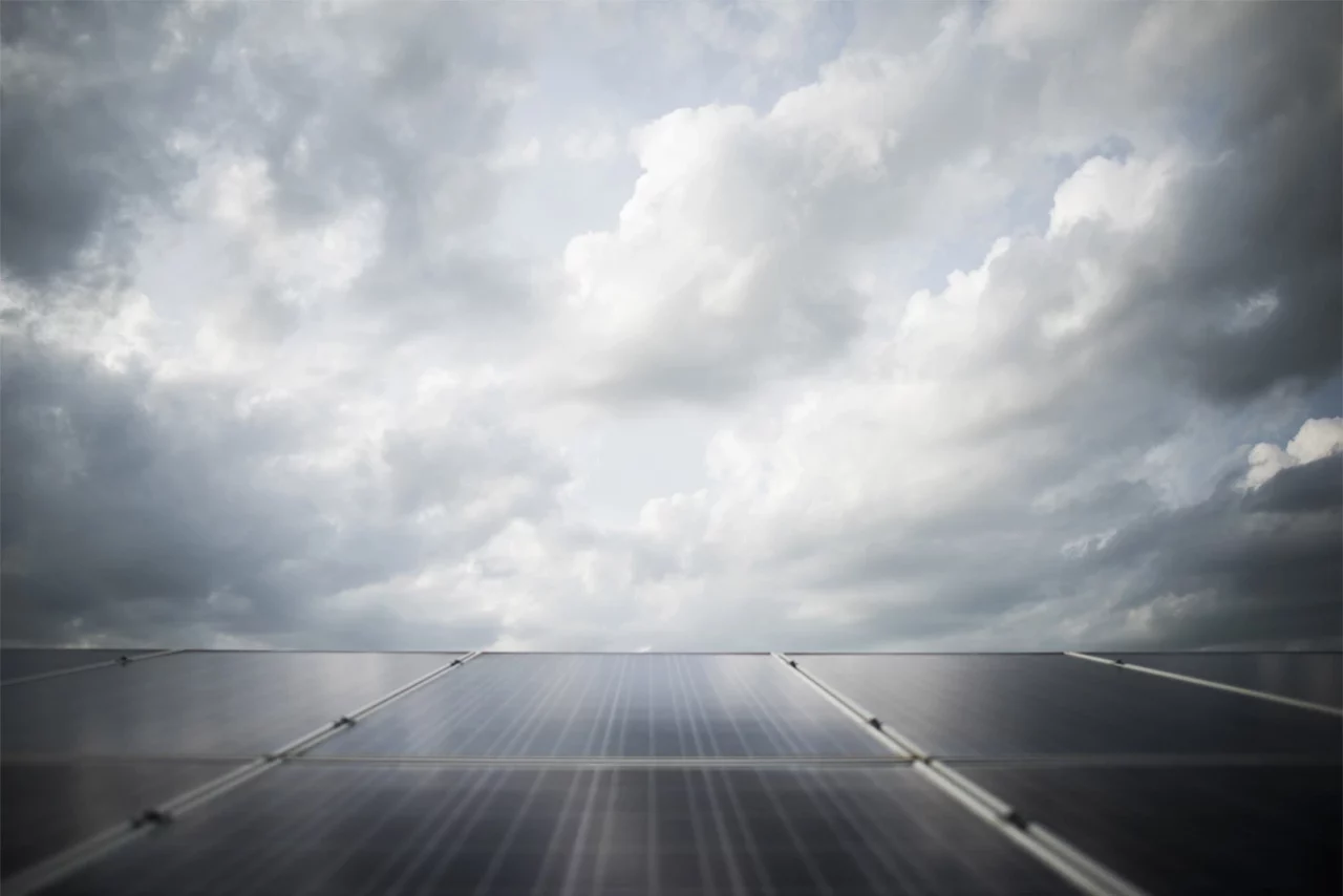 solar cell farm power station alternative energy from sun