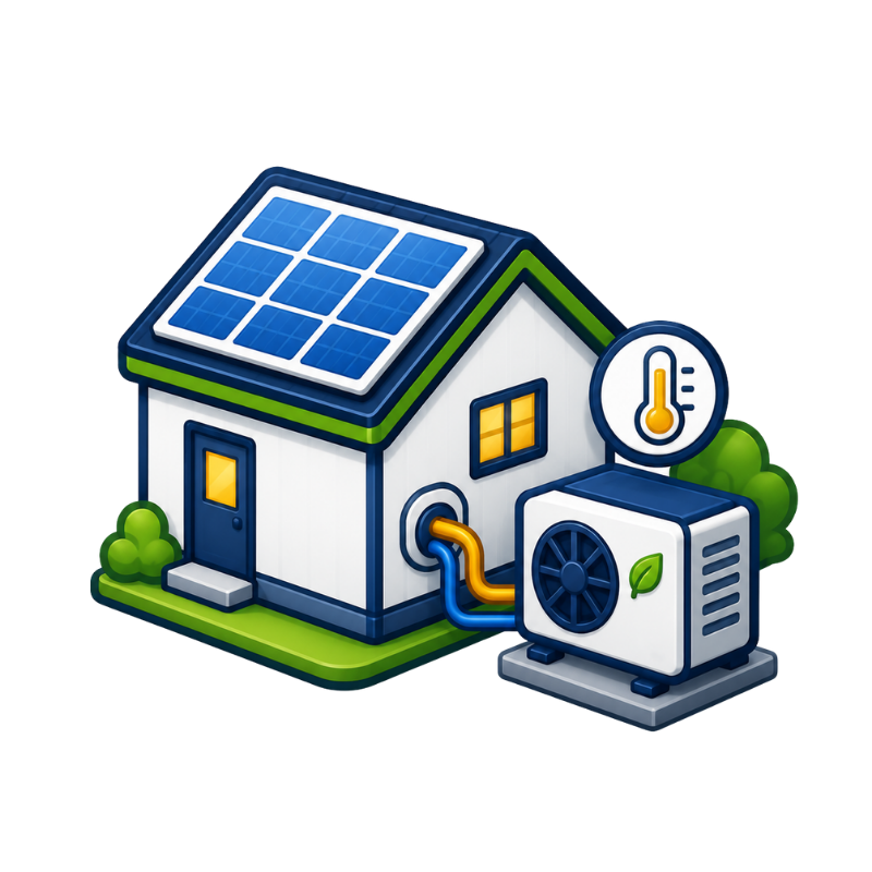 A strong base for a heat pump​