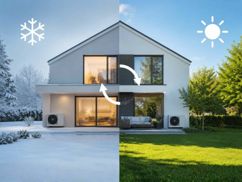 Heat Pump as AC When a Reversible System Beats a Stand Alone Cooler (2)