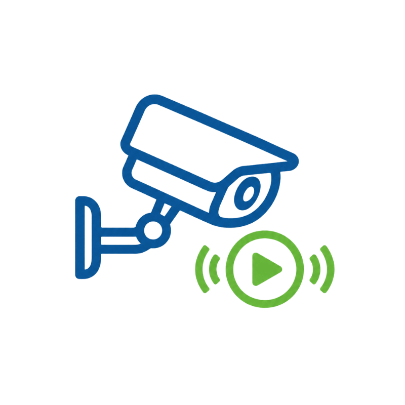 CCTV and video monitoring