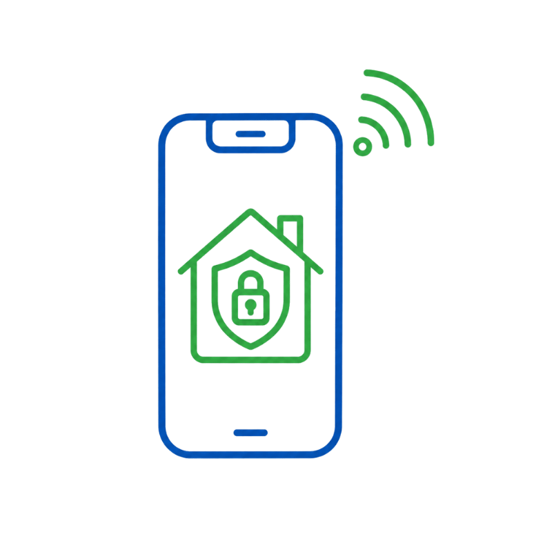 Mobile app control