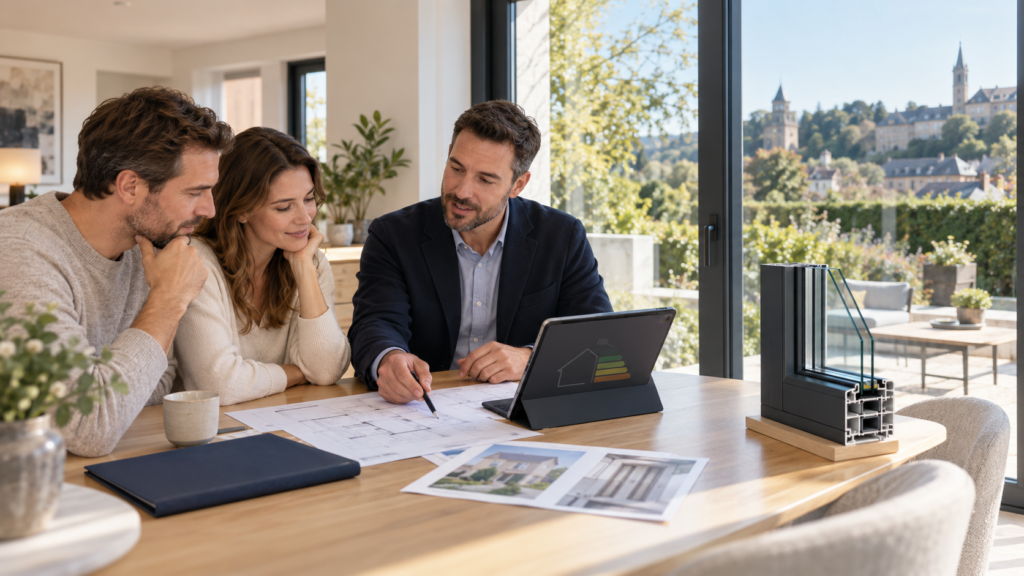 Klimabonus consultation for window replacement